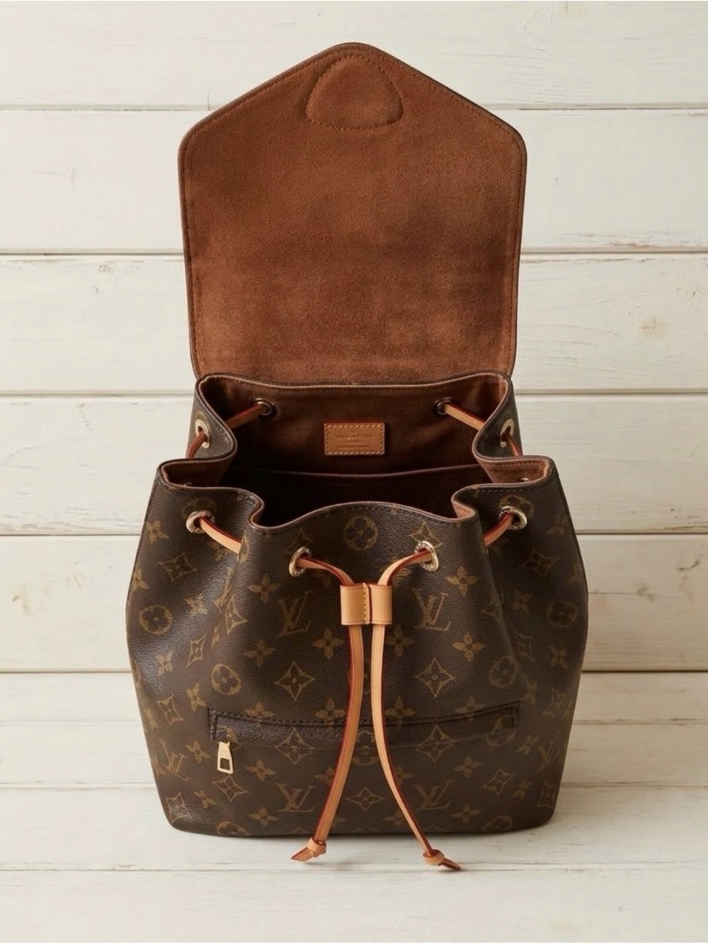 Monogram Canvas Backpack - Picture 3 of 7